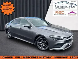 Grey Used 2022 Mercedes CLA180 AMG line Sedan | £25,950 (Fair price)