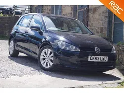 Black Used 2013 VW Golf VII SE Hatchback | £5,989 (Fair price)