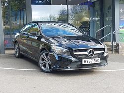 Black Used 2017 Mercedes CLA220 Sedan | £12,498 (Fair price)