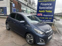 Blue Used 2017 Peugeot 108 Allure Hatchback | £5,495 (A bit pricey)