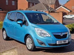 Blue Used 2011 Vauxhall Meriva Excite MPV | £1,395 (Good price)