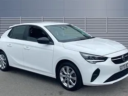 White Used 2021 Vauxhall Corsa Hatchback | £9,218 (Fair price)