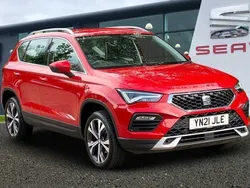 Red Used 2021 Seat Ateca SE Technology SUV | £18,249 (Fair price)