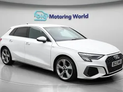 White Used 2022 Audi A3 Sportback S-Line Hatchback | £19,400 (Fair price)