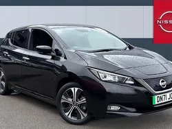 Black Used 2021 Nissan Leaf Tekna Hatchback | £9,411 (Good price)