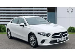 White Used 2020 Mercedes A200 Executive Sedan | £20,656 (Fair price)