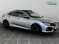 Silver Used 2018 Honda Civic EX Hatchback | £11,895 (Fair price)