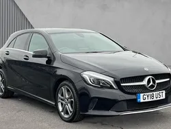 Black Used 2018 Mercedes A200 Sport Edition Hatchback | £11,464 (Fair price)