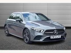 Mountain grey Used 2022 Mercedes A200 Executive Hatchback | £21,050 (Fair price)