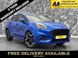 Blue Used 2022 Ford Puma ST-Line X Hatchback | £15,695 (Fair price)