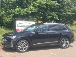 Black Used 2021 Audi Q7 S-Line SUV | £37,975 (Fair price)