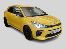 Yellow Used 2020 Kia Rio GT-Line Hatchback | £11,995 (A bit pricey)