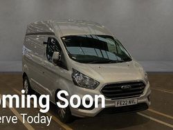 Silver Used 2022 Ford Transit Custom Limited Van | £10,490 (Fair price)