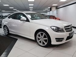 White Used 2012 Mercedes C180 AMG Coupe | £6,449 (Fair price)