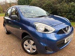 Blue Used 2015 Nissan Micra Visia Hatchback | £3,999 (Fair price)