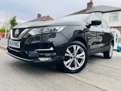 Black Used 2019 Nissan Qashqai N-Connecta SUV | £7,995