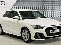 White Used 2019 Audi A1 S-Line Hatchback | £16,429 (Fair price)