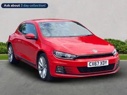Red Used 2017 VW Scirocco GT Coupe | £11,389 (Fair price)
