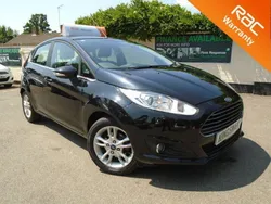 Black Used 2014 Ford Fiesta Zetec Hatchback | £5,399 (Fair price)