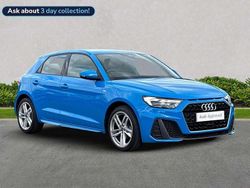 Blue Used 2021 Audi A1 S-Line Hatchback | £16,628 (Fair price)