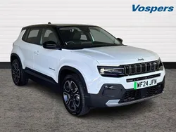 White Used 2024 Jeep Avenger EV Summit SUV | £18,800