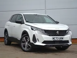 White Used 2023 Peugeot 3008 Allure SUV | £20,995 (Fair price)