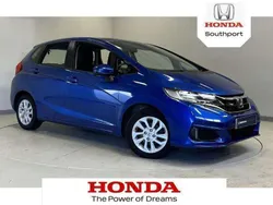 Brilliant sporty blue Used 2019 Honda Jazz SE Hatchback | £9,995 (Fair price)