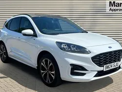 Solid white onyx Used 2024 Ford Kuga ST-Line X SUV | £25,272 (Fair price)