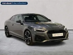 Grey Used 2022 Audi A5 Black Edition Coupe | £27,789 (A bit pricey)