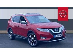 Red Used 2018 Nissan X-Trail Tekna SUV | £13,485 (Fair price)