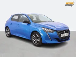 Blue Used 2022 Peugeot 208 Allure Premium Hatchback | £14,295 (Fair price)