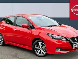 Red Used 2020 Nissan Leaf Acenta Hatchback | £8,926 (Super price)