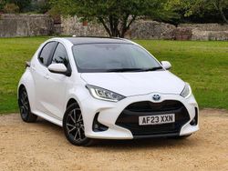White Used 2023 Toyota Yaris Hybrid Design Hatchback | £18,399 (Super price)