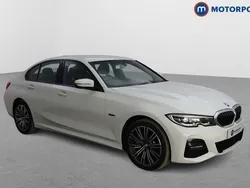 White Used 2022 BMW 330e M Sport Sedan | £19,999 (Fair price)