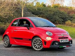 Red/black Used 2018 Abarth 595 Hatchback | £9,295 (Fair price)