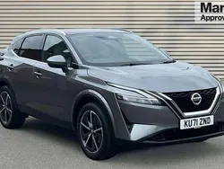 Grey Used 2021 Nissan Qashqai Tekna SUV | £20,230 (A bit pricey)