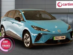 Blue Used 2023 MG MG4 EV SE Hatchback | £14,599 (Fair price)