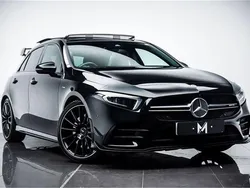 Black Used 2022 Mercedes A35 AMG Premium Plus Hatchback | £32,995 (Fair price)