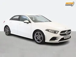 White Used 2020 Mercedes A200 AMG line Sedan | £16,295 (Good price)