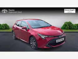 Red Used 2022 Toyota Corolla Design Hatchback | £19,051 (Fair price)