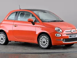 Orange Used 2023 Fiat 500 Hatchback | £10,498 (Fair price)