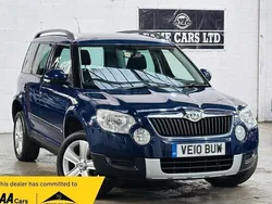 Blue Used 2010 Skoda Yeti SE SUV | £5,500 (Good price)