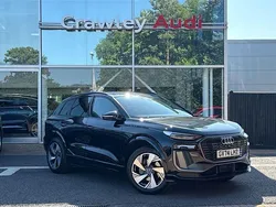 Black Used 2024 Audi Q6 e-tron S-Line SUV | £60,990
