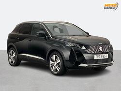 Black Used 2022 Peugeot 3008 Allure Premium Hatchback | £18,495 (Fair price)