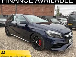 Blue Used 2016 Mercedes A45 AMG AMG Hatchback | £17,995 (Good price)