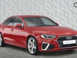 Red Used 2021 Audi A4 S-Line Sedan | £21,500 (Good price)