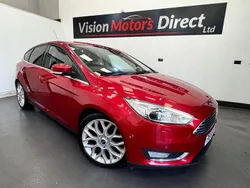 Red Used 2015 Ford Focus Titanium X Hatchback | £4,740 (Fair price)