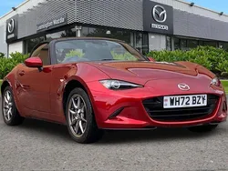 Red Used 2022 Mazda MX5 Inclusive Cabriolet | £20,980 (Fair price)