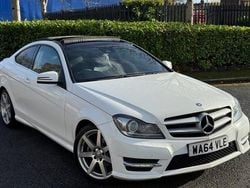 White Used 2014 Mercedes C250 Sport Edition Coupe | £7,995 (Good price)
