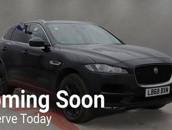 Black Used 2019 Jaguar F-Pace Portfolio SUV | £19,499 (Fair price)